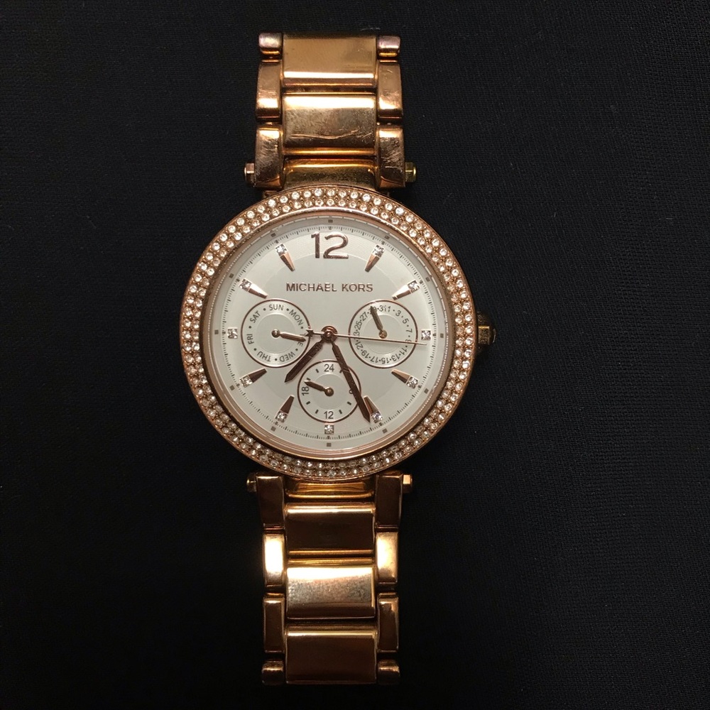 Michael Kors Rose Gold Watch